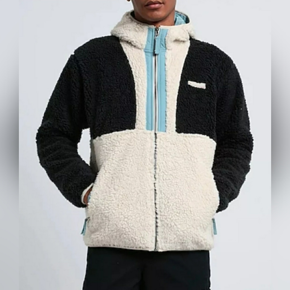 Columbia Men's Backbowl Sherpa Full Zip Hoodie Size XL